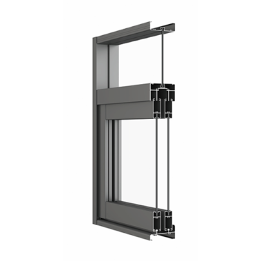 Thermal Break Vertical Sliding Window Profile